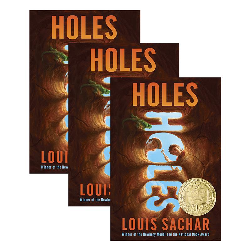 Holes Book, Paperback, Pack of 3. Picture 2