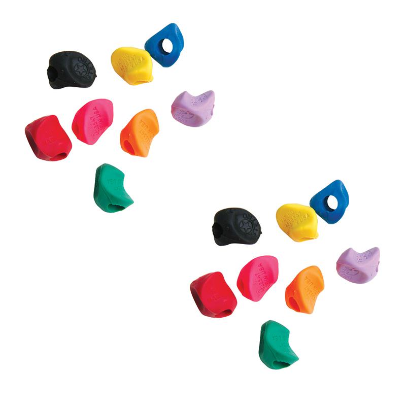 Stetro Pencil Training Grip, Assorted Colors, 36 Per Pack, 2 Packs. Picture 2