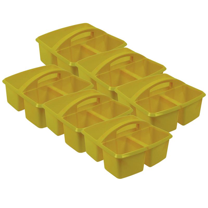 Small Utility Caddy, Yellow, Pack of 6. Picture 2