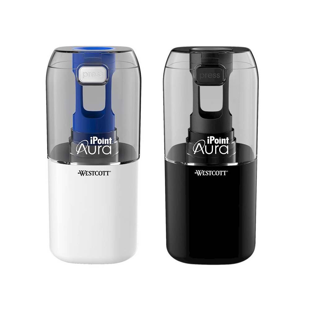 iPoint AURA Battery Pencil Sharpener, Assorted Colors. Picture 2