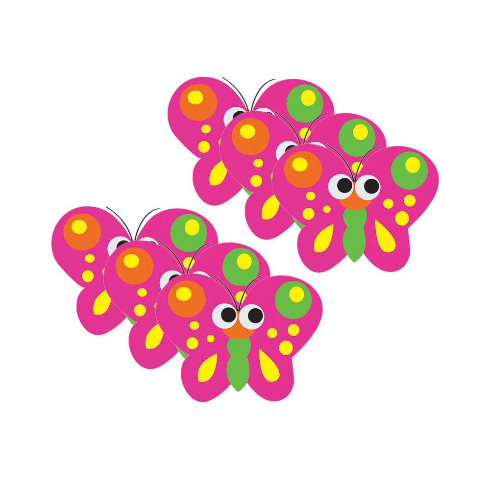 Magnetic Whiteboard Eraser, Butterfly, Pack of 6. Picture 2