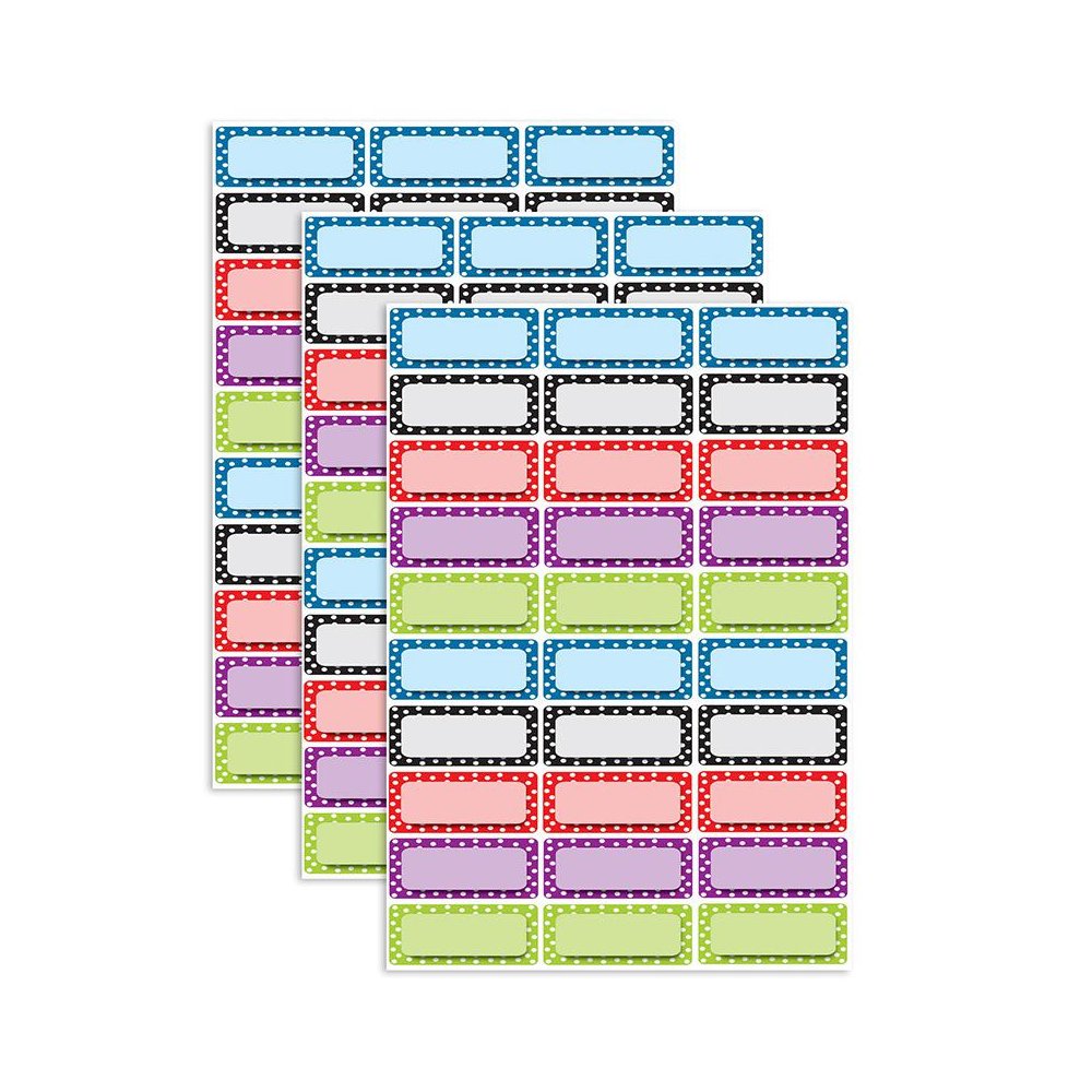 Die-Cut Magnetic Foam Color Dots Labels/Nameplates, 30 Per Pack, 3 Packs. Picture 2