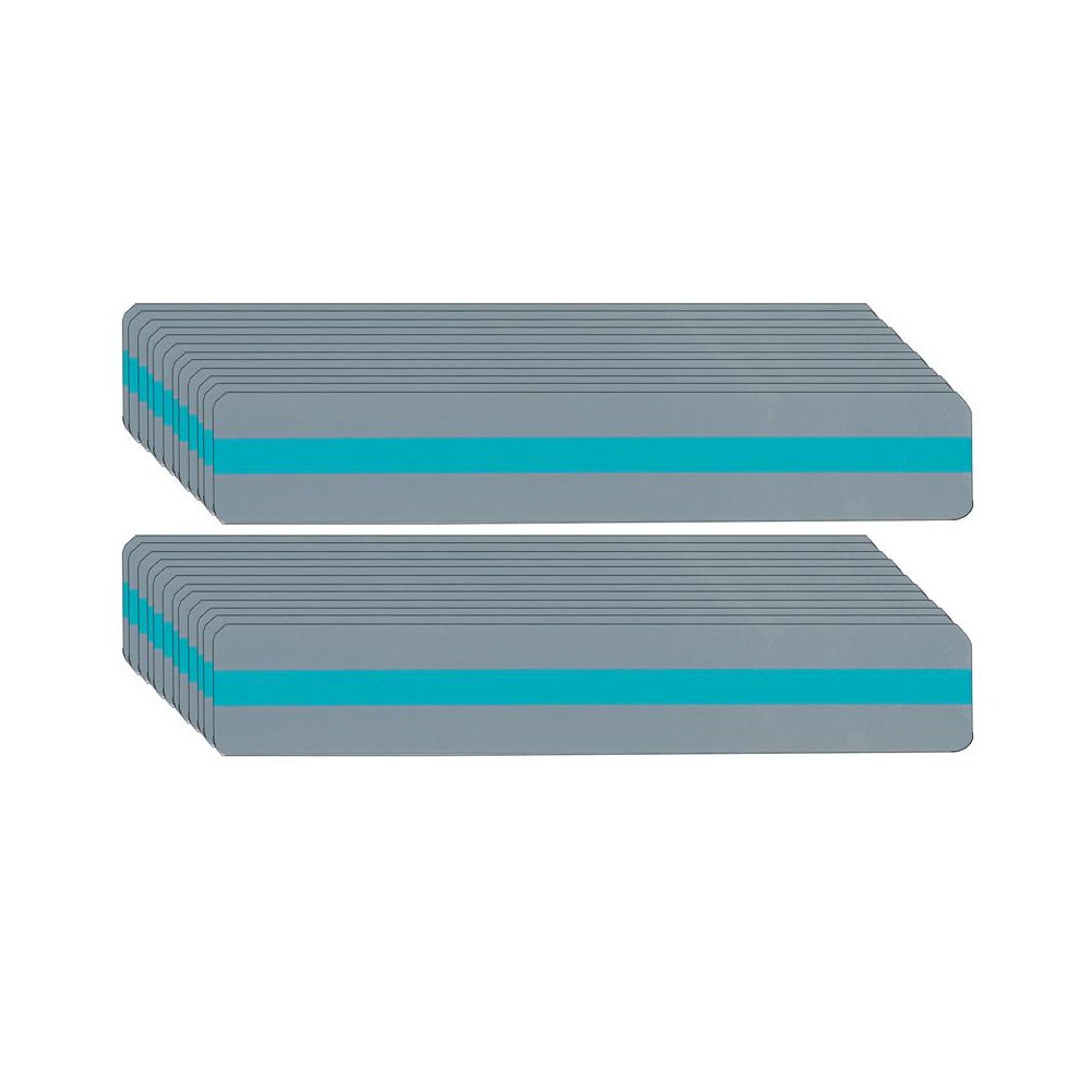 Sentence Strip Reading Guide, 1-1/4" x 7-1/4", Blue, Pack of 24. Picture 2