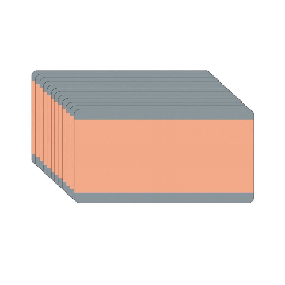 Big Reading Guide, 3-3/4" x 7-1/4", Peach, Pack of 12. Picture 2