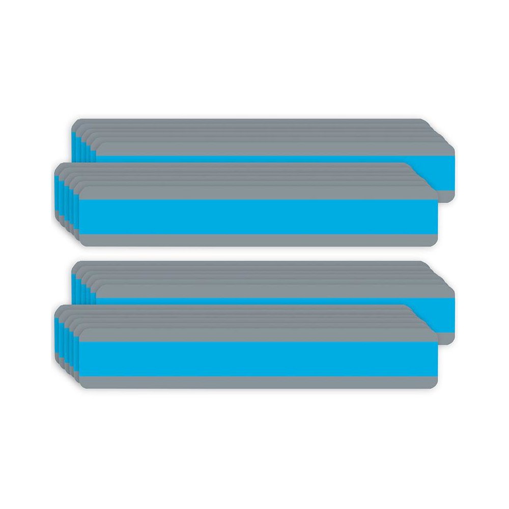 Double Wide Sentence Strip Reading Guide, Blue, 12 Per Pack, 2 Packs. Picture 2