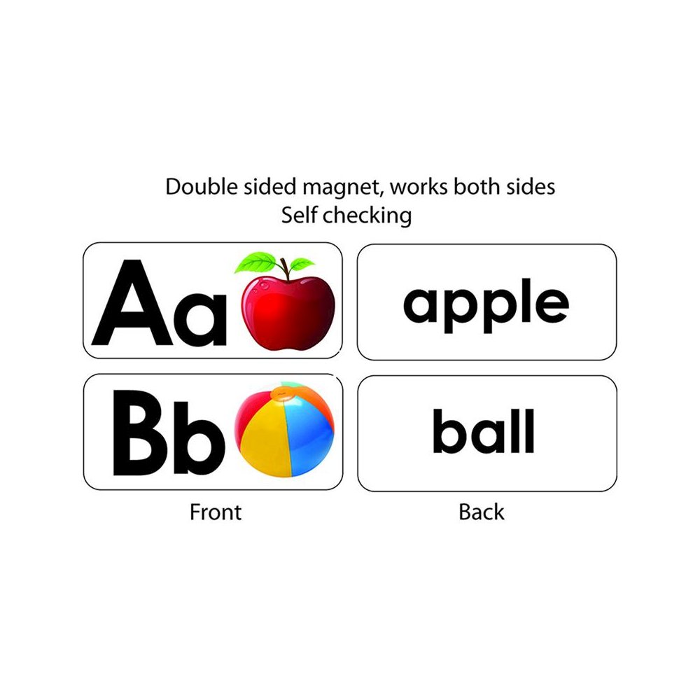 ABC Picture Words Double-Sided Magnets, 27 Per Pack, 3 Packs. Picture 2