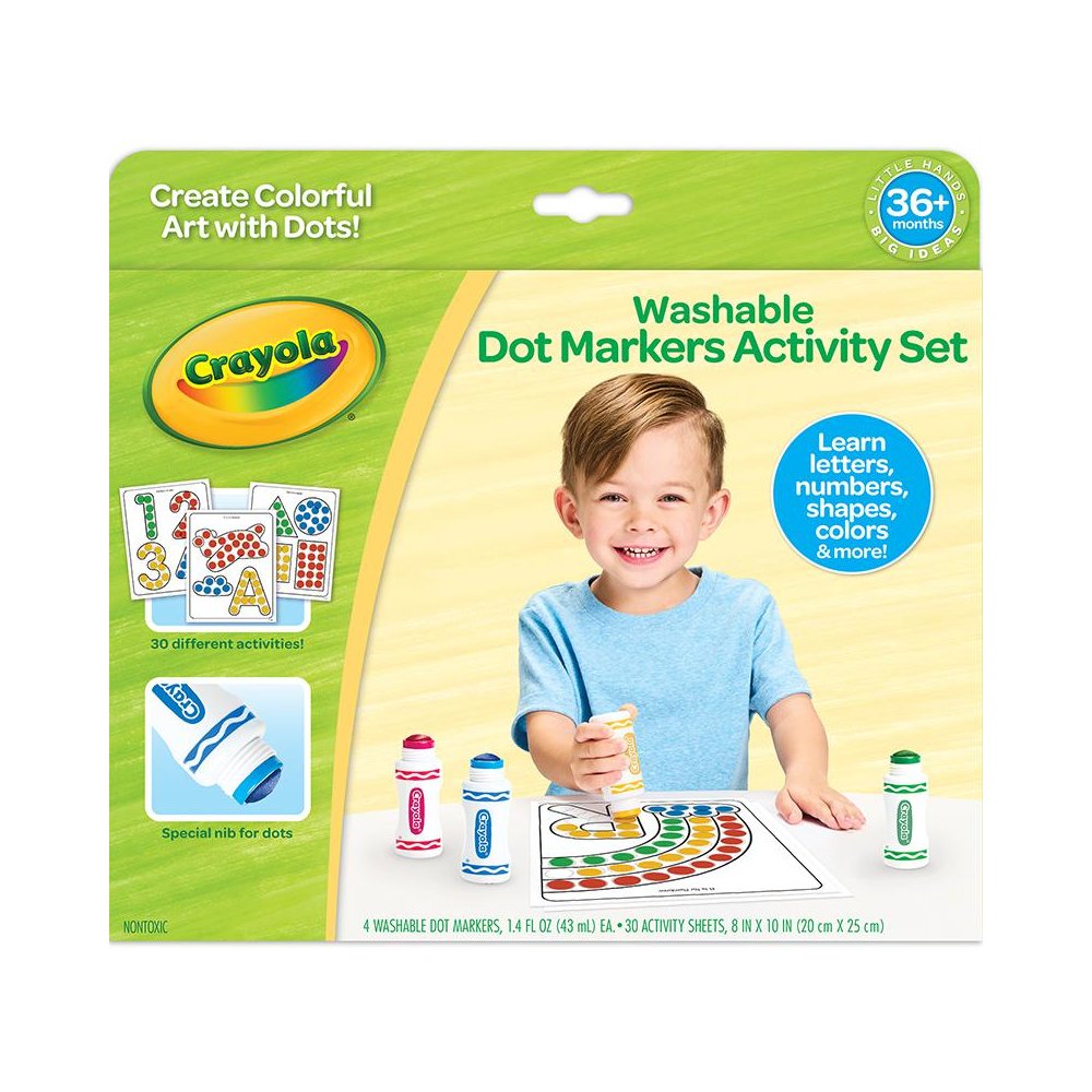 Washable Dot Markers Activity Set. Picture 2