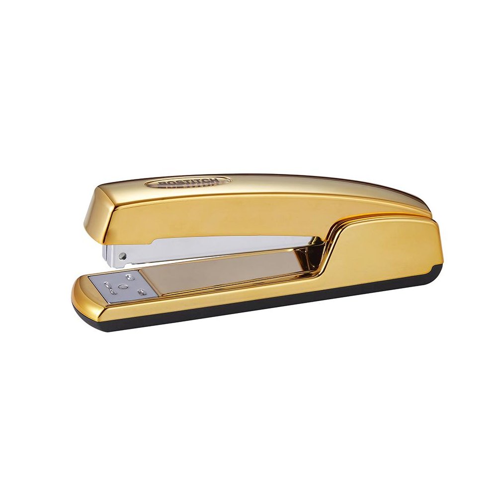 Metallic Gold Stapler, 20 Sheets. Picture 2