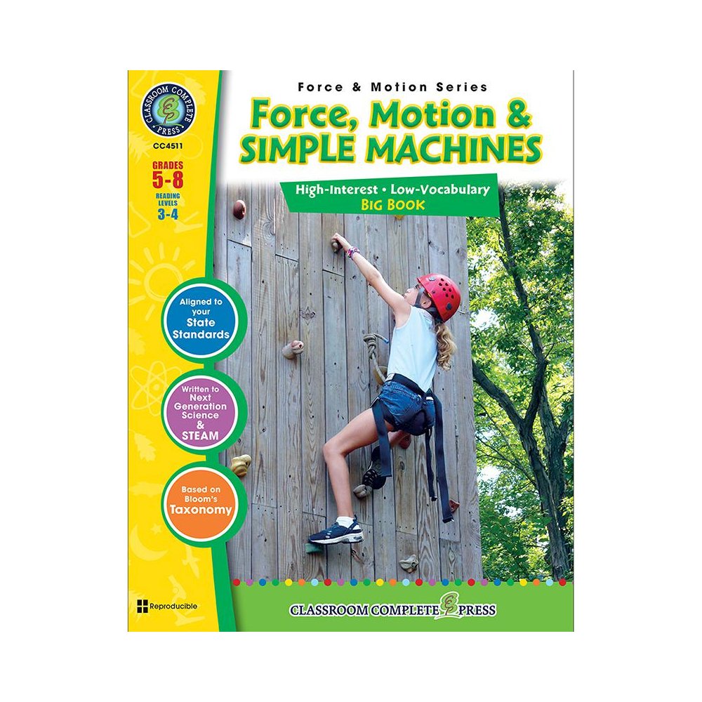 Force Motion & Simple Machines Big Book. Picture 2