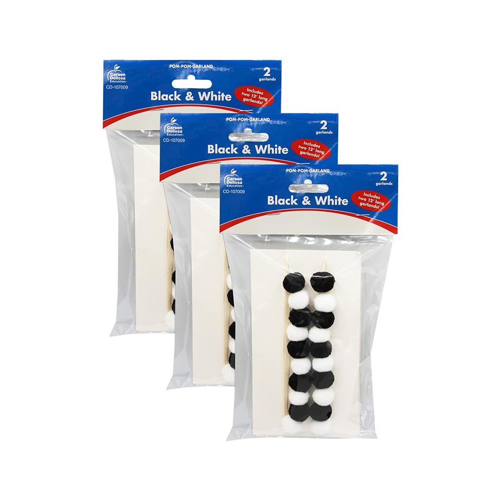 Black & White, Pack of 3. Picture 2