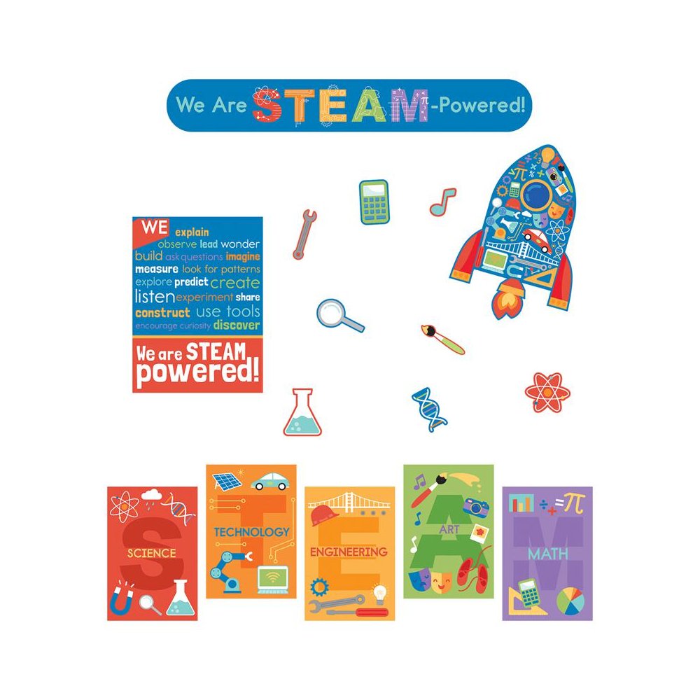STEAM Bulletin Board Set, 22 Pieces. Picture 2