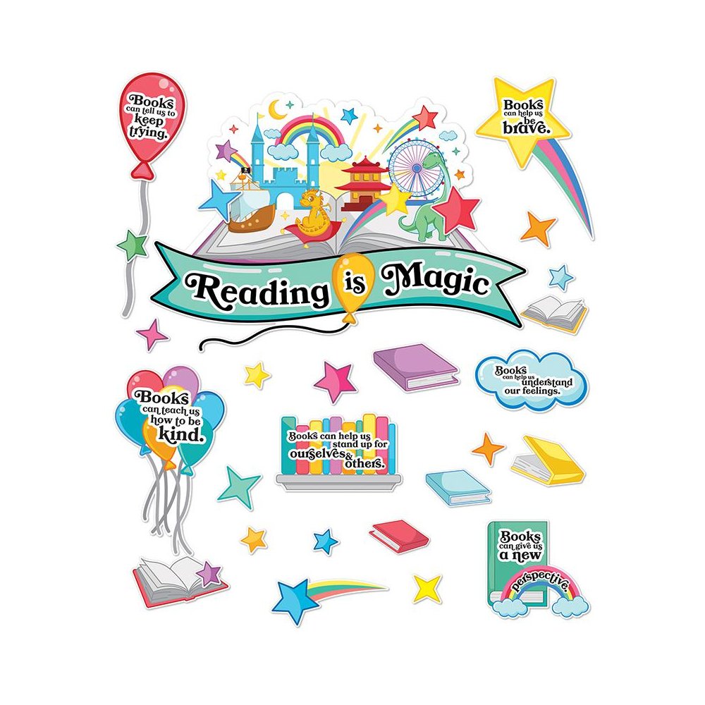 Reading Is Magic Bulletin Board Set. Picture 2