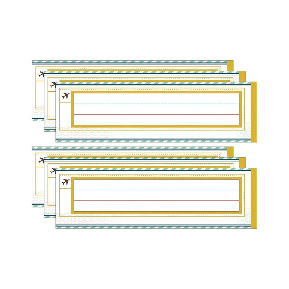 Let's Explore Nameplates, 36 Per Pack, 6 Packs. Picture 2