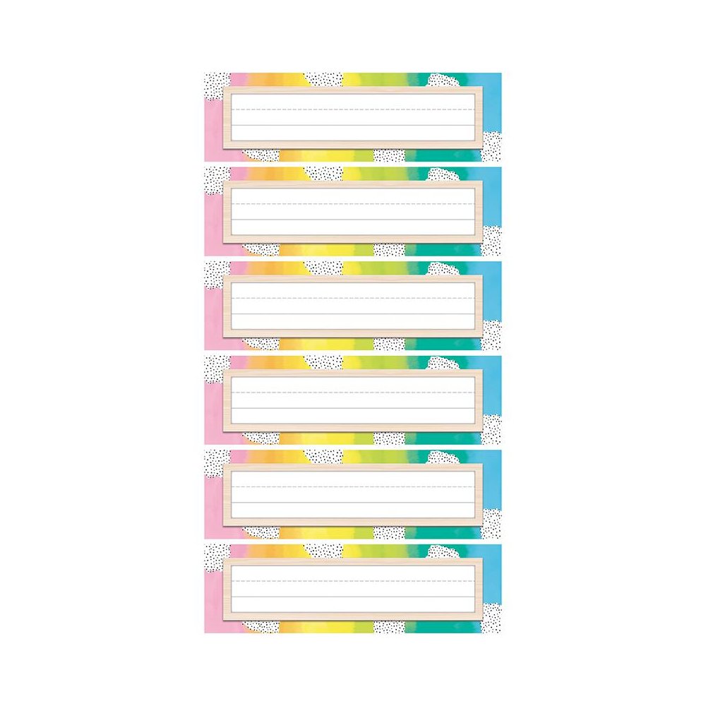 Creatively inspired Nameplates, 36 Per Pack, 6 Packs. Picture 2