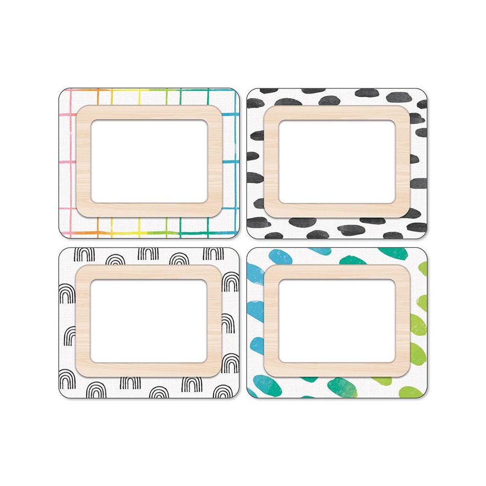 Creatively Inspired Name Tags, 40 Per Pack, 6 Packs. Picture 2