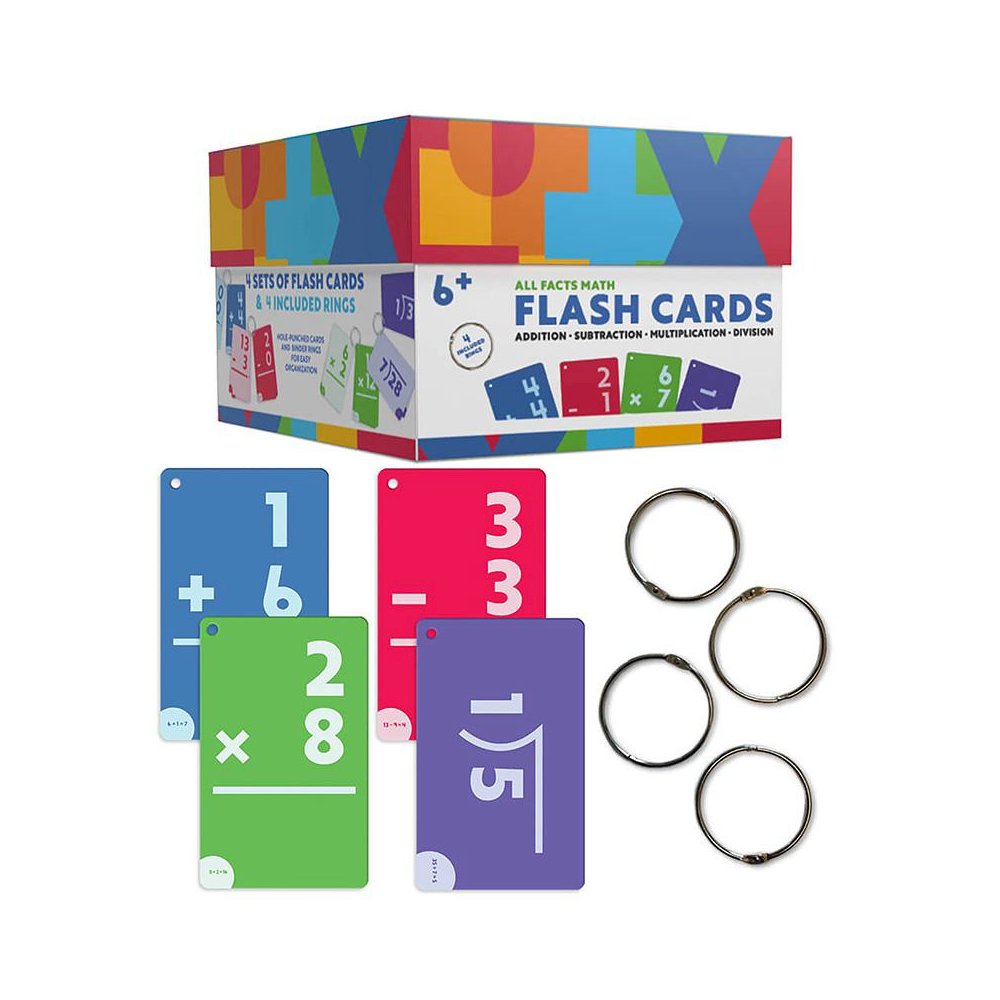 All Facts Math Flash Cards. Picture 2