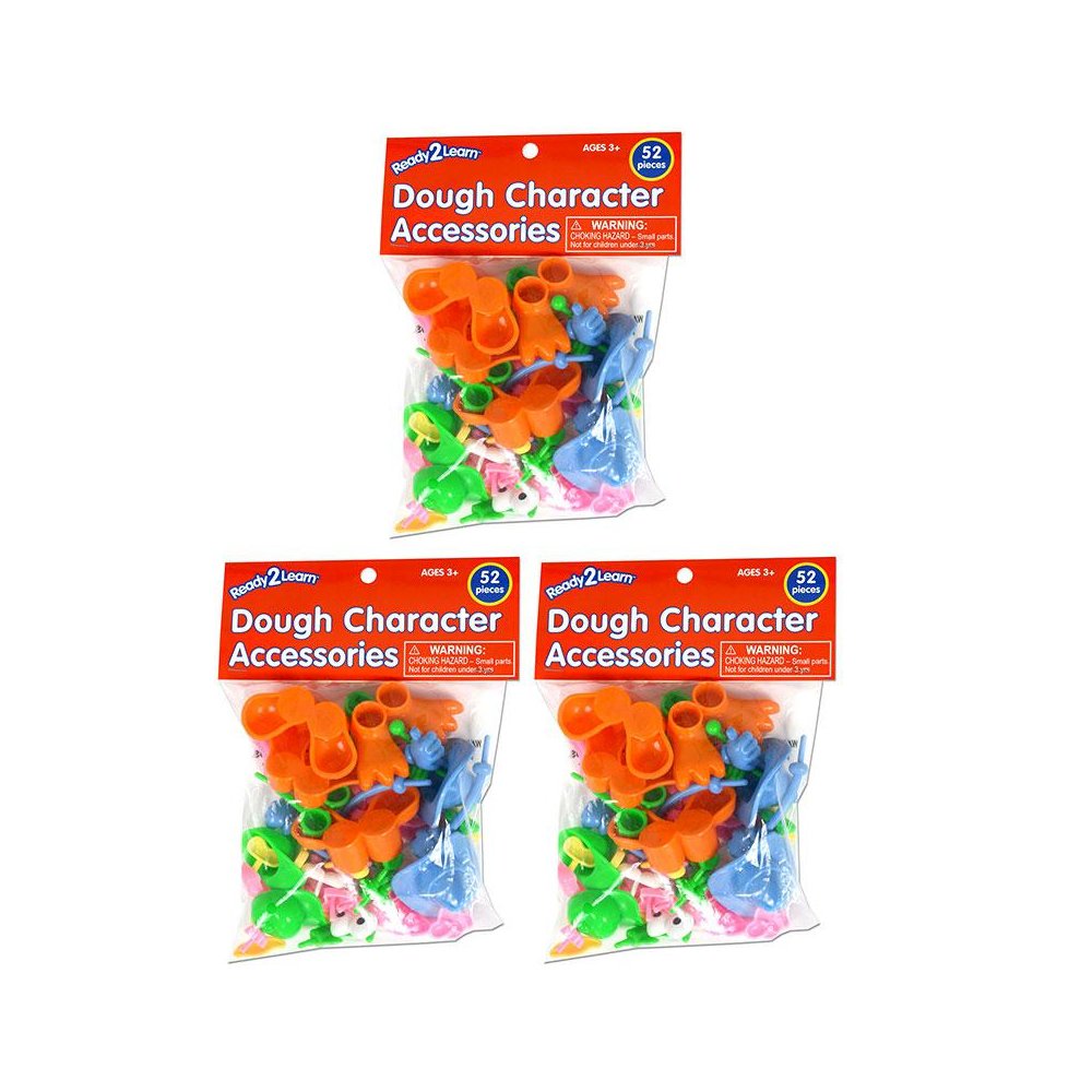 Dough Character Accessories, 52 Per Set, 3 Sets. Picture 2