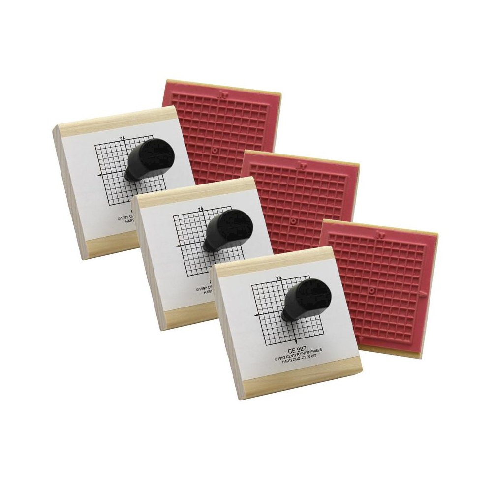 X-Y Axis Stamp - Pack of 3. Picture 2