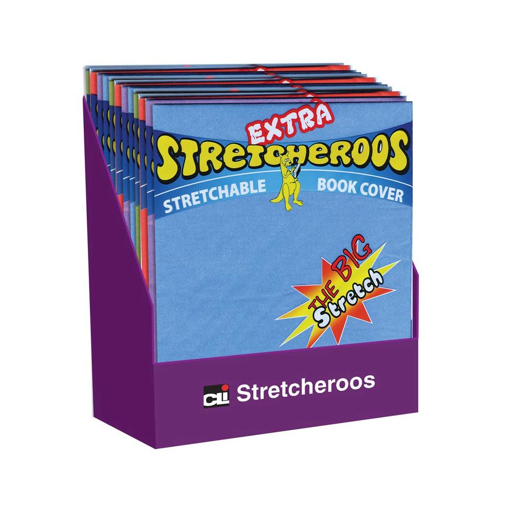 Extra Stretcheroos Bookcovers, Assorted Colors, Set of 36. Picture 2