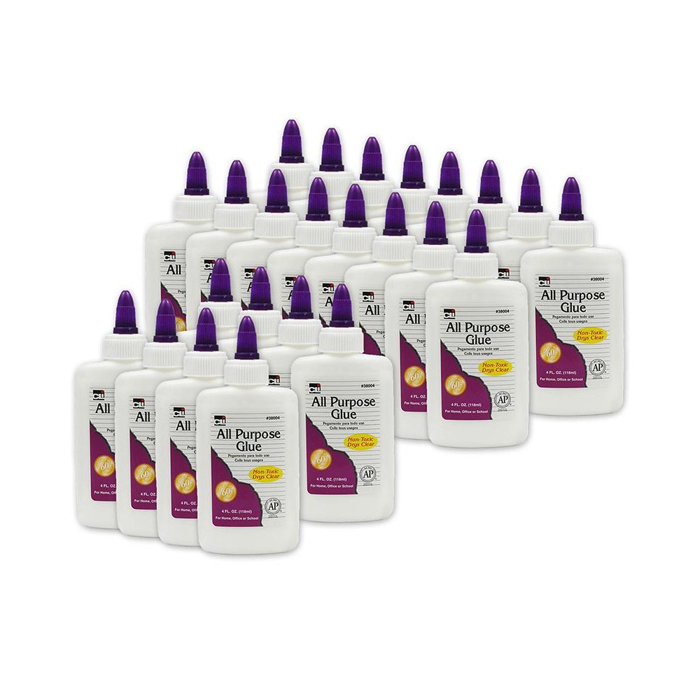 All Purpose Glue, 4 oz., 24 Bottles. Picture 2
