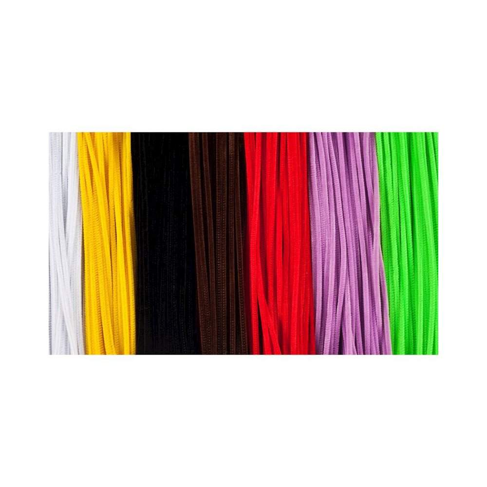Chenille Stem Class Pack, 4 mm x 6 Inch, 1000 Per Classpack, 3 Packs. Picture 2