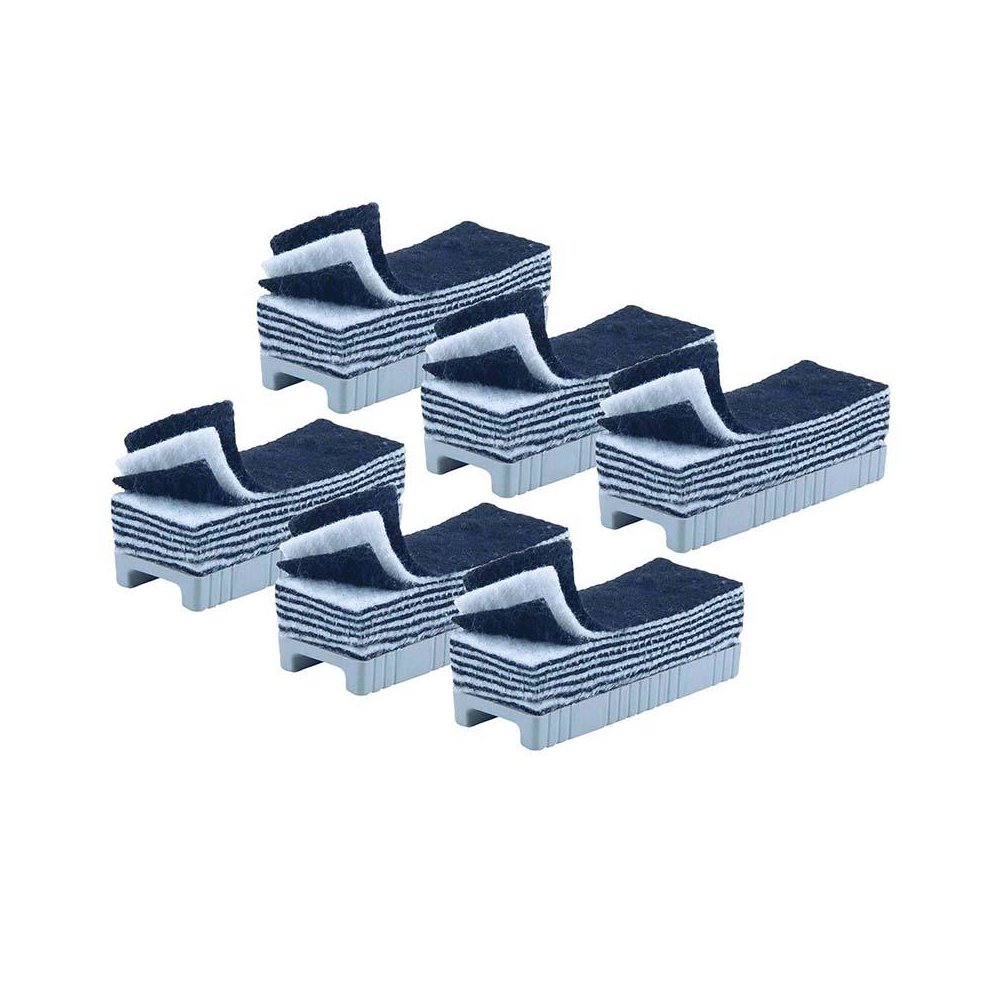 Whiteboard Eraser, Peel Away Layers, 5" Felt, Pack of 6. Picture 2
