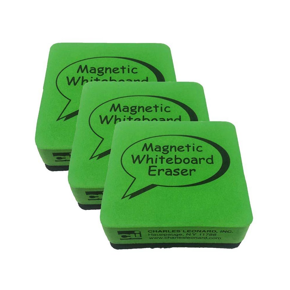 Dry Erase Whiteboard Magnetic Eraser, 12 Per Pack, 3 Packs. Picture 2