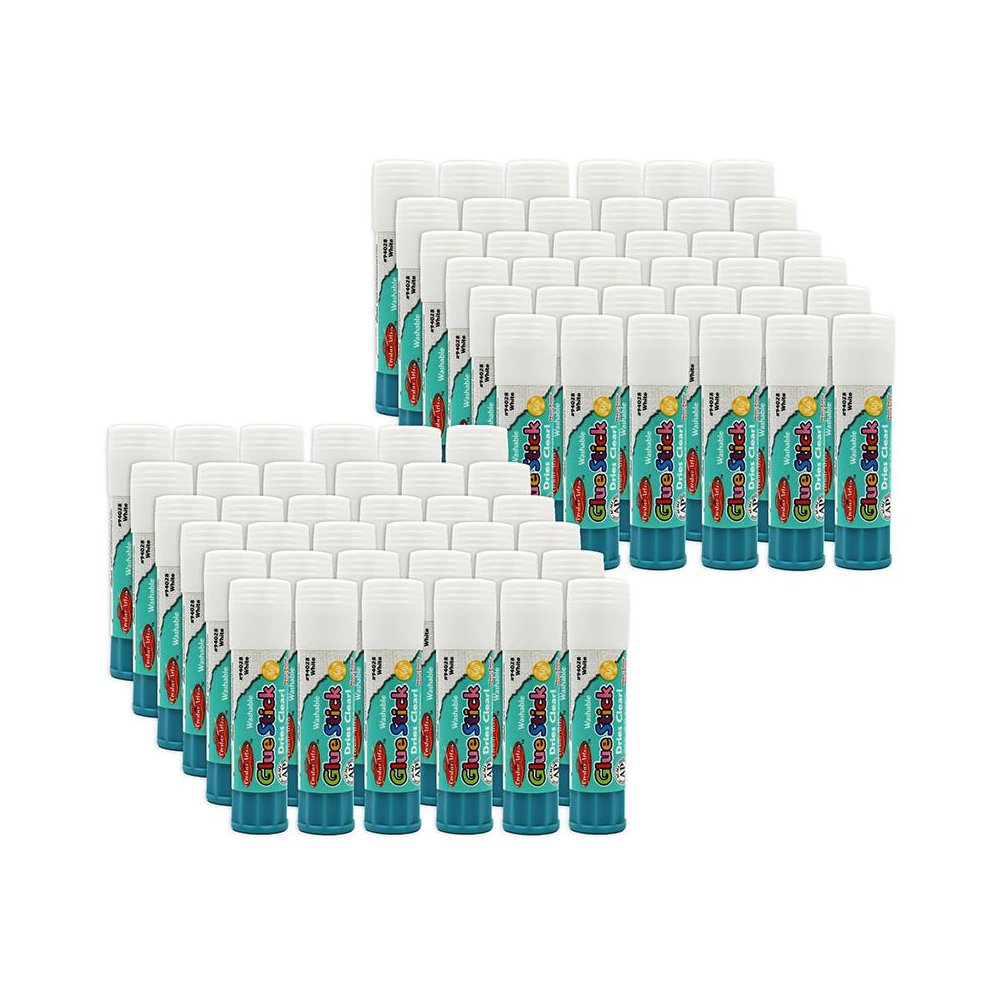 Economy Glue Stick .28 oz., Clear, Pack of 72. Picture 2