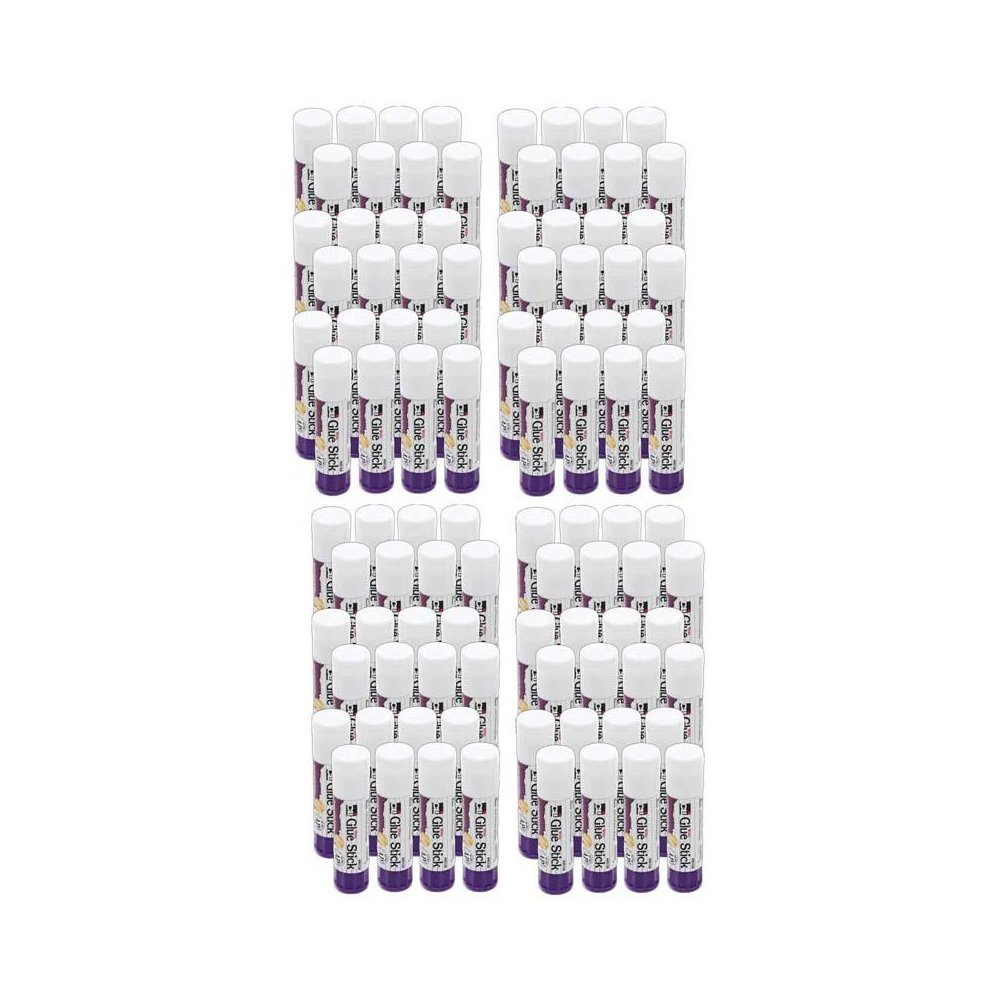 Glue Stick, .28 oz., White, Pack of 72. Picture 2