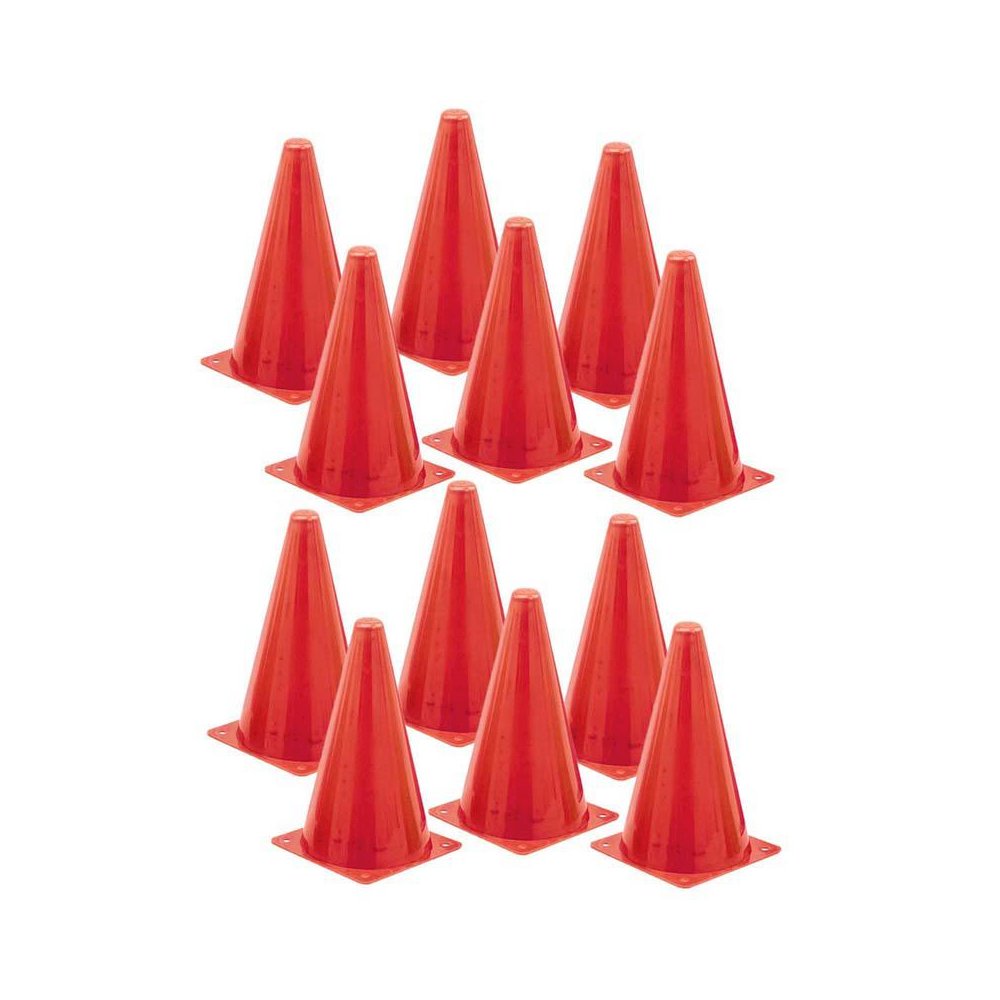 Hi-Visibility 9" Safety Cone, Pack of 12. Picture 2