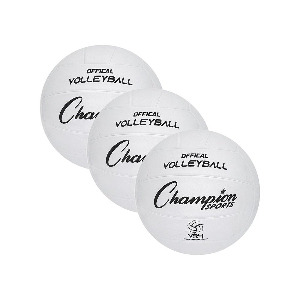Rubber Volleyball, Official Size, Pack of 3. Picture 2