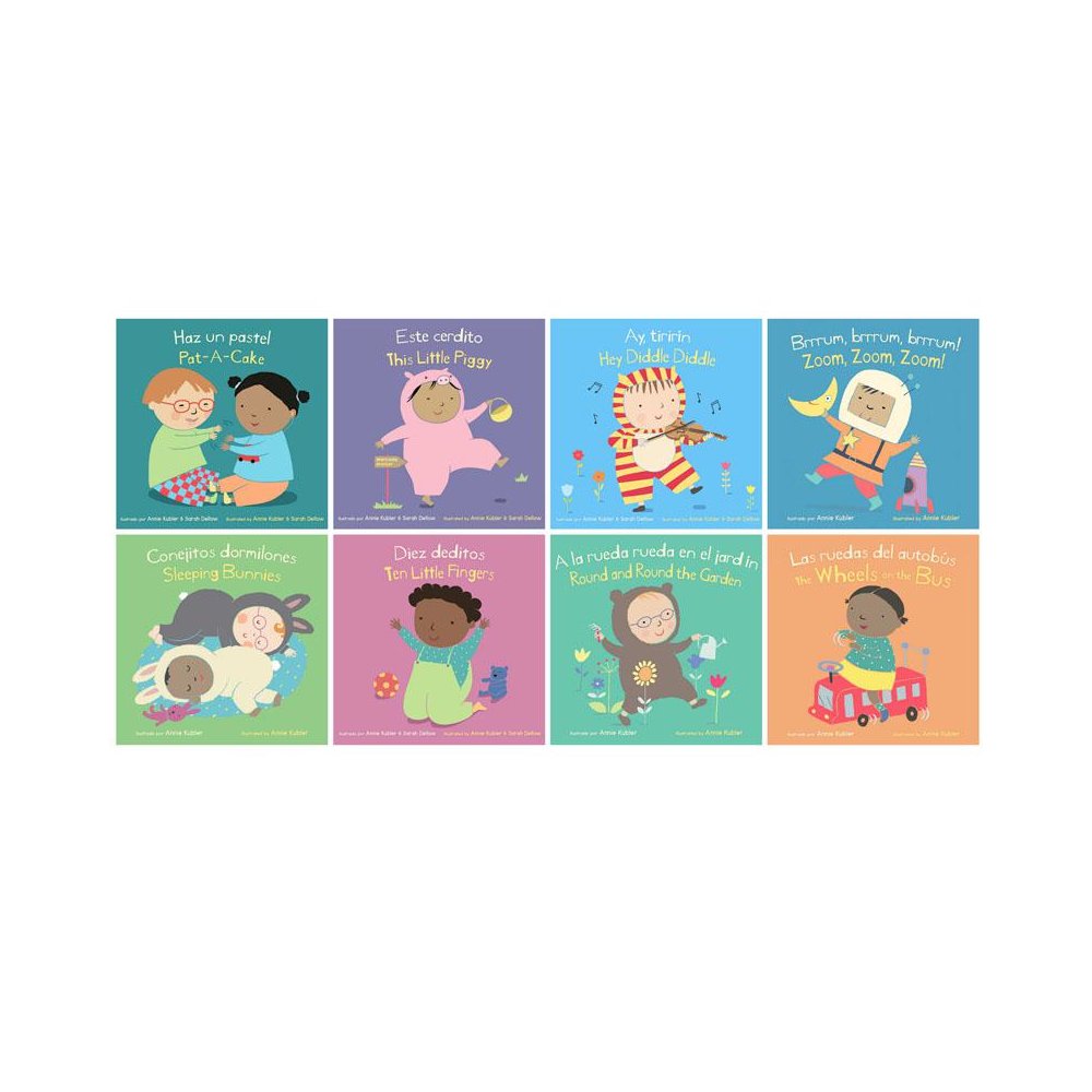 Bilingual Baby Rhyme Time Books, Set of 8. Picture 2