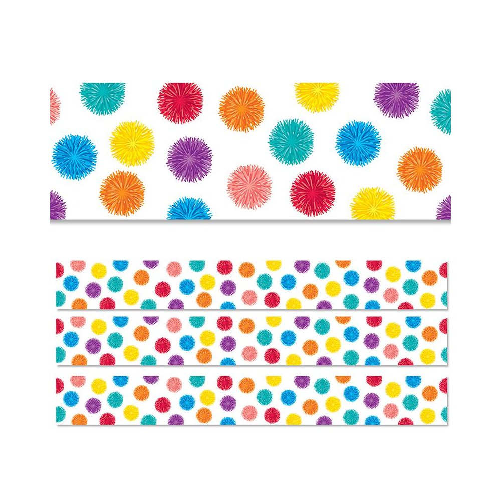 Pom Dots EZ Border, 48 Feet, 3 Packs. Picture 2