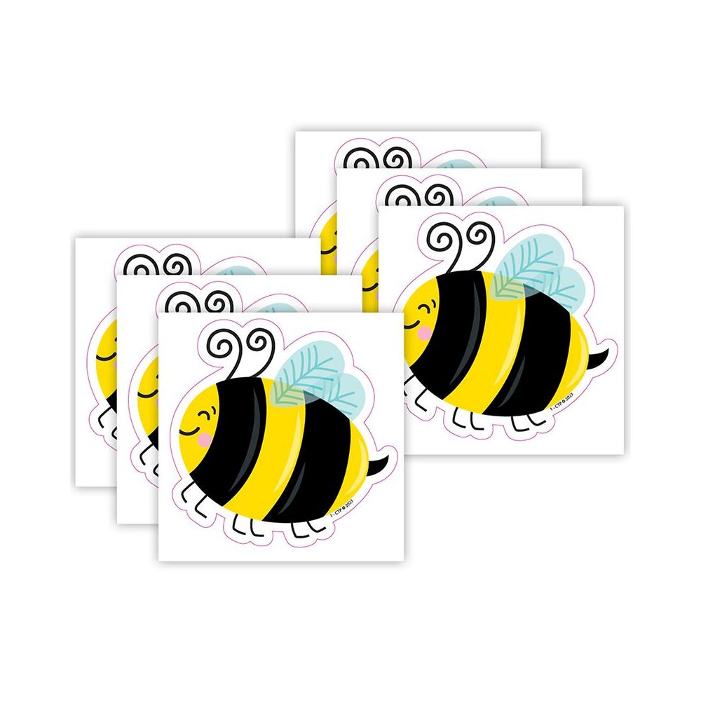 Busy Bees 3 Inch Designer Cut-Outs, 36 Per Pack, 6 Packs. Picture 2
