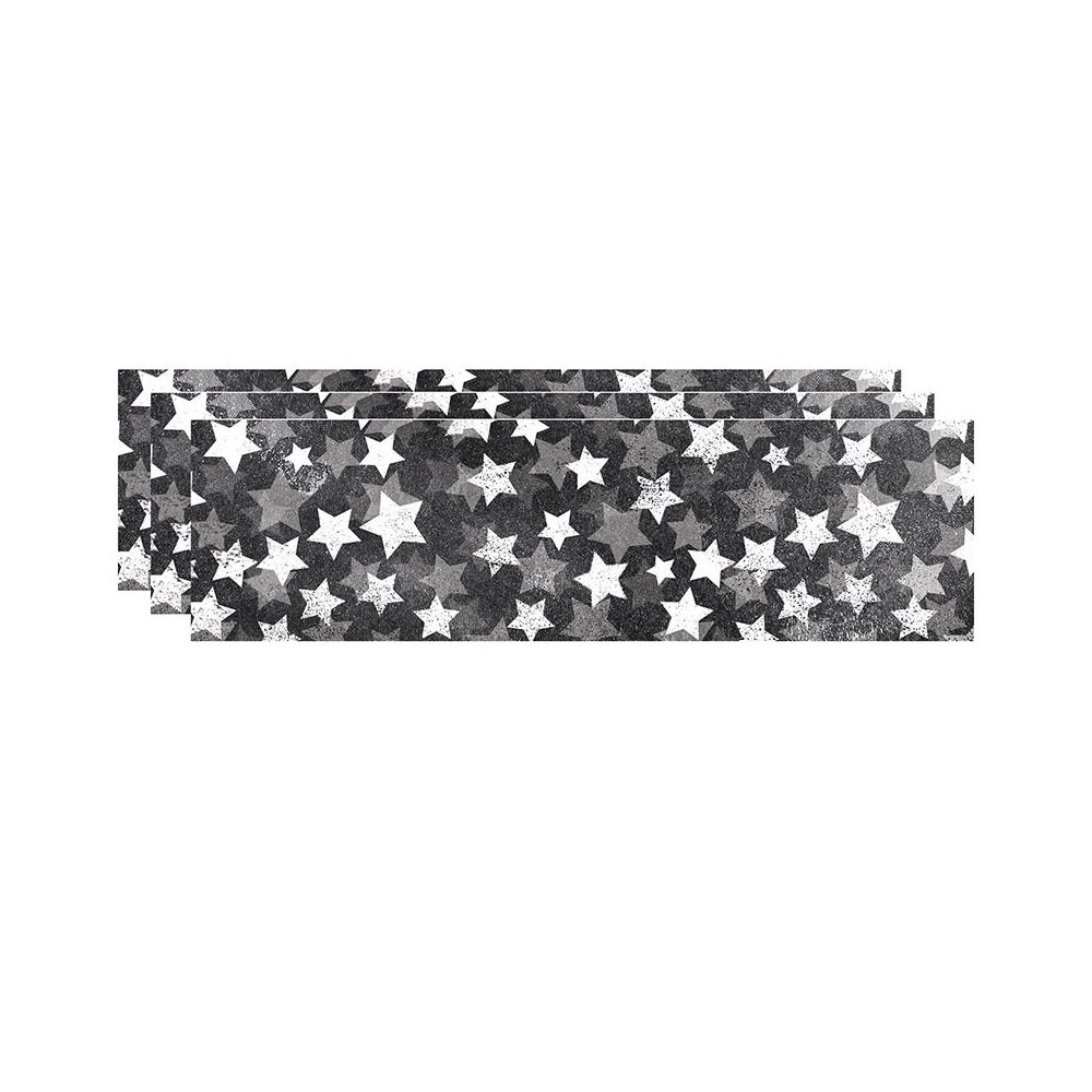 Chalk It Up! Chalk Stars EZ Border, 48 Feet Per Pack, 3 Packs. Picture 2