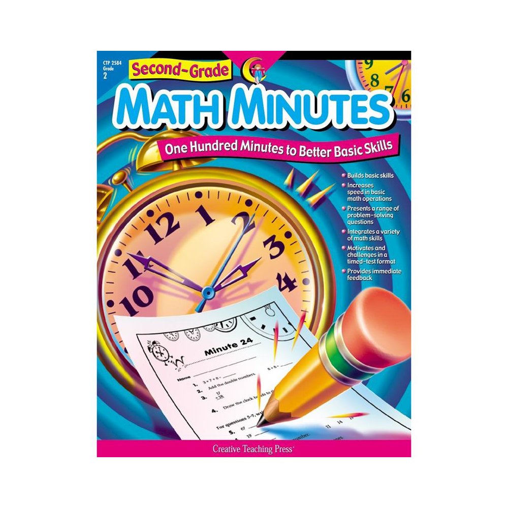Math Minutes Book, Grade 2. Picture 2