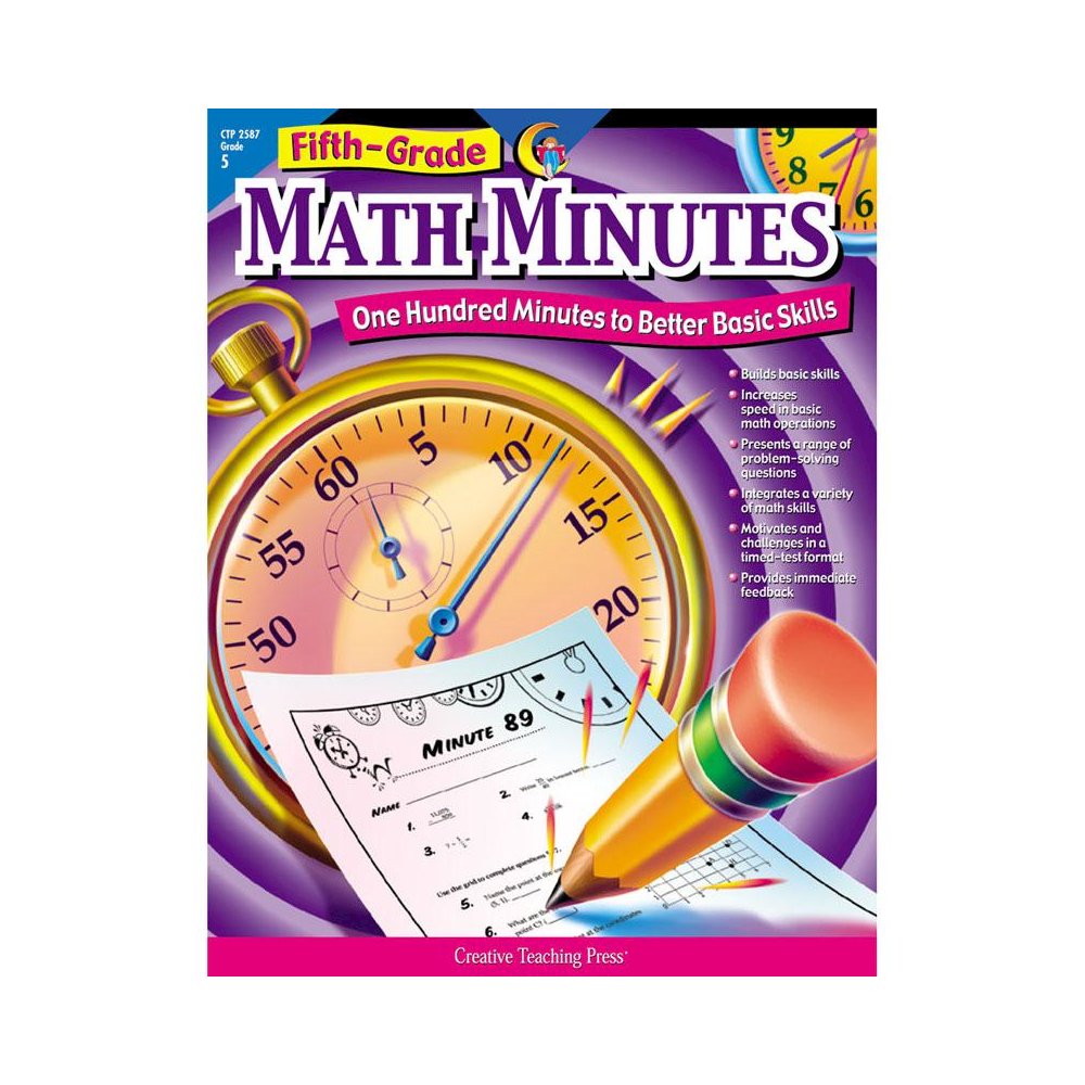 Math Minutes Book, Grade 5. Picture 2