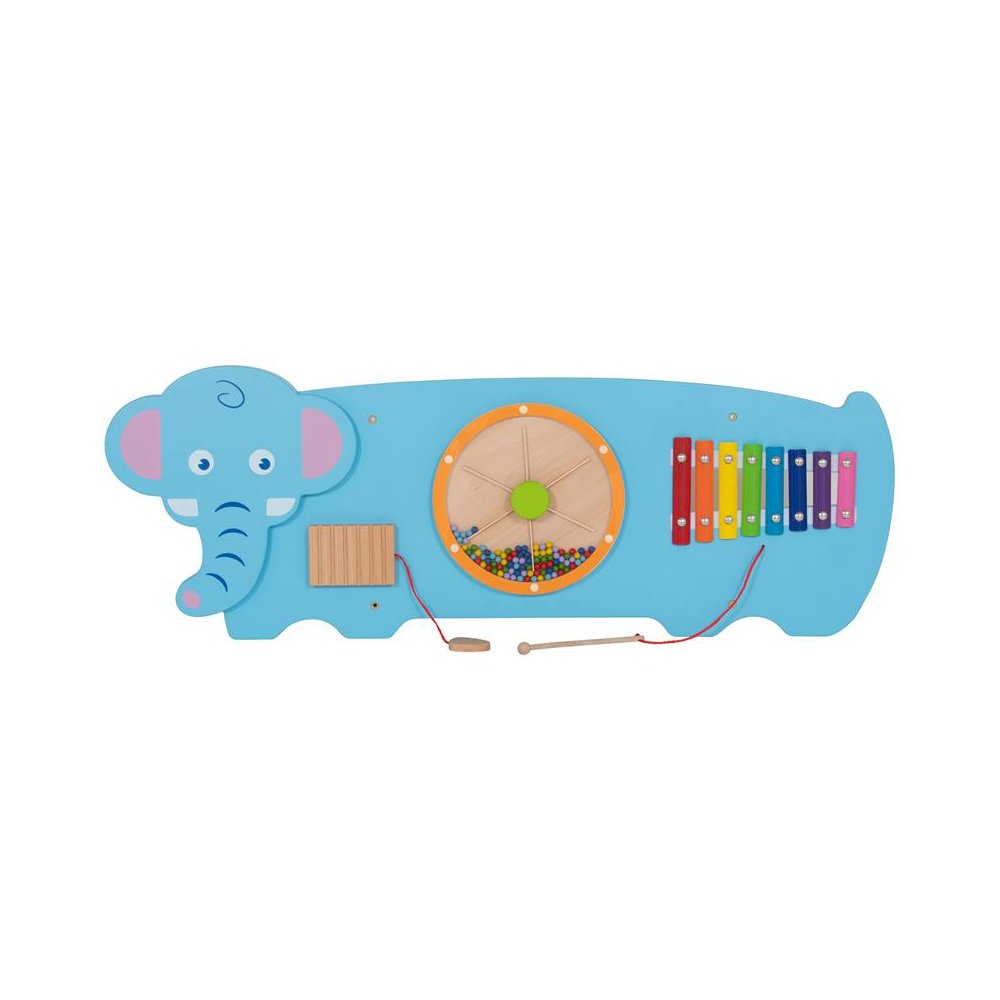Elephant Activity Wall Panel - 18m+ - Toddler Activity Center. Picture 2