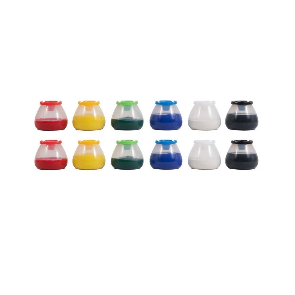 No Spill No Tip Paint Pots, 6 Per Set, 2 Sets. Picture 2