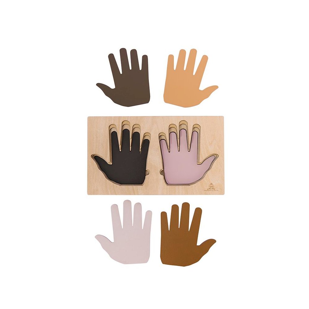 Hand in Hand Puzzle. Picture 2