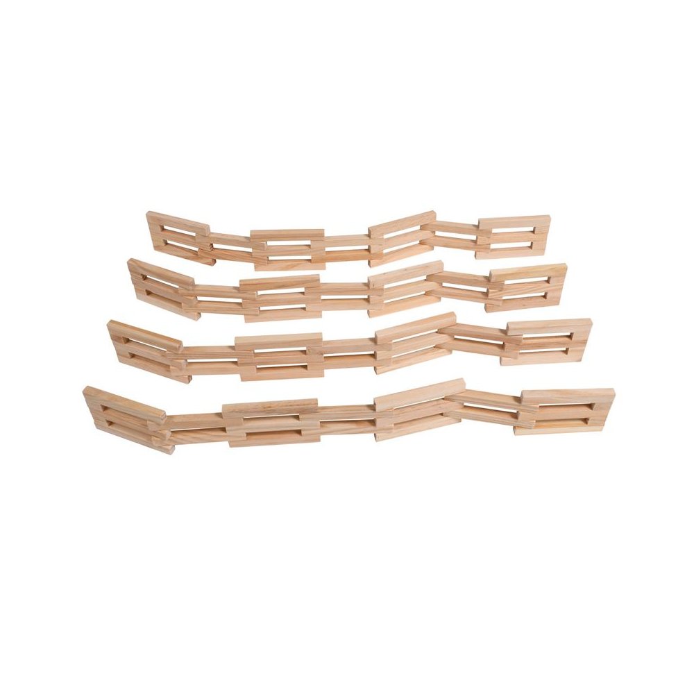Wooden Fences - Set of 4. Picture 2