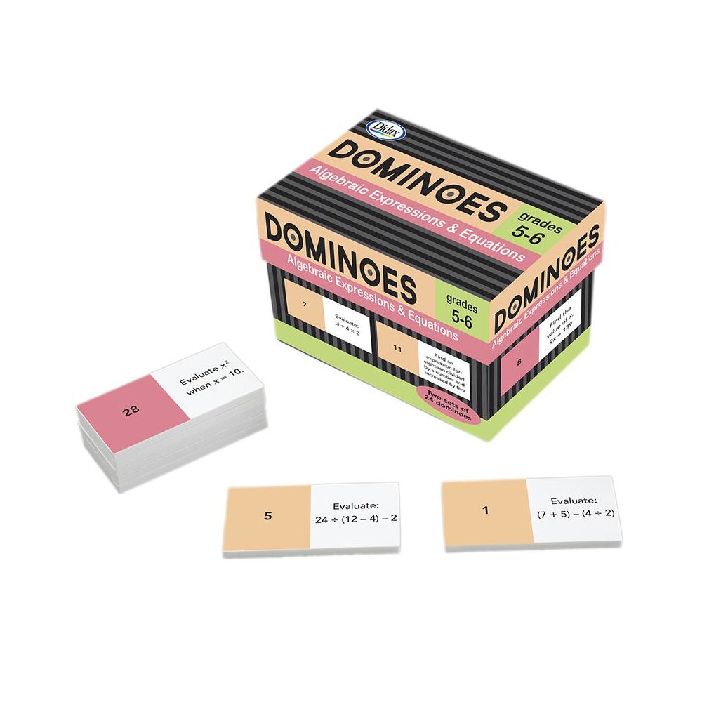 Algebraic Expressions and Equations Dominoes. Picture 2