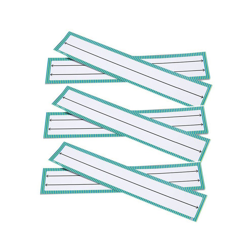 Blank Student Number Lines, 10 Per Pack, 3 Packs. Picture 2