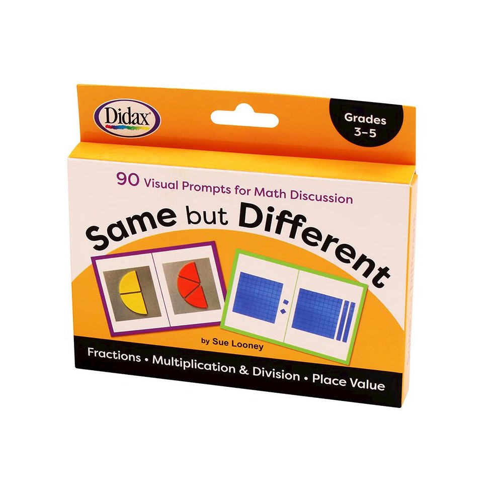 Same but Different Cards, Grades 3-5. Picture 2