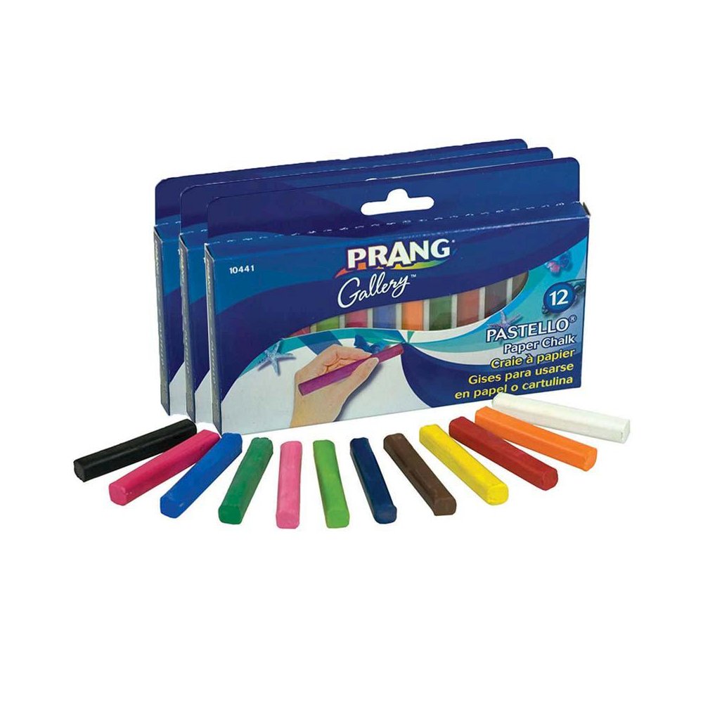 Pastello Chalk Pastel, 12 Per Pack, 3 Packs. Picture 2