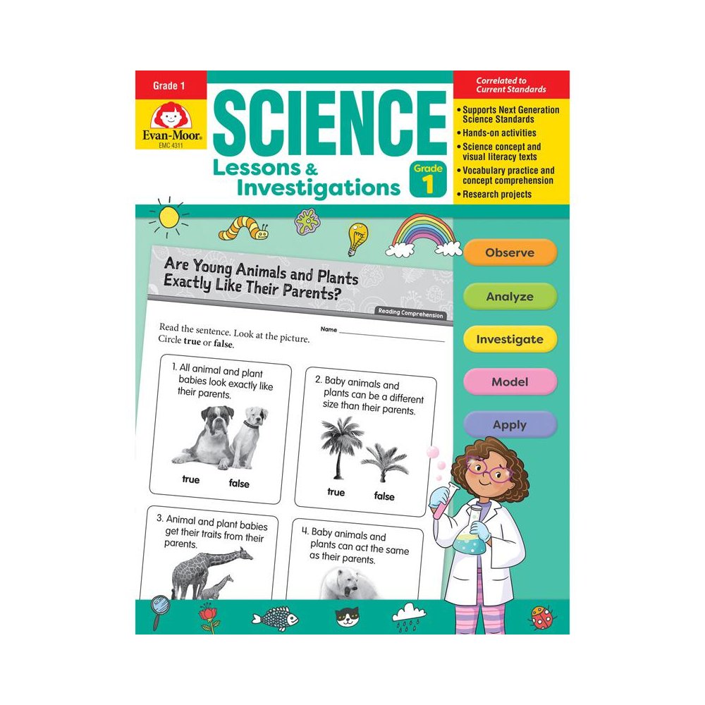 Science Lessons and Investigations, Grade 1. Picture 2