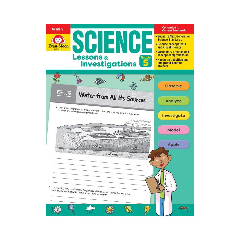 Science Lessons and Investigations, Grade 5. Picture 2