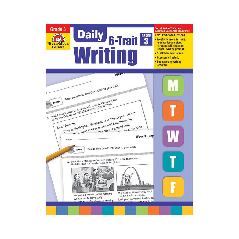 Daily 6-Trait Writing Book, Grade 3. Picture 2