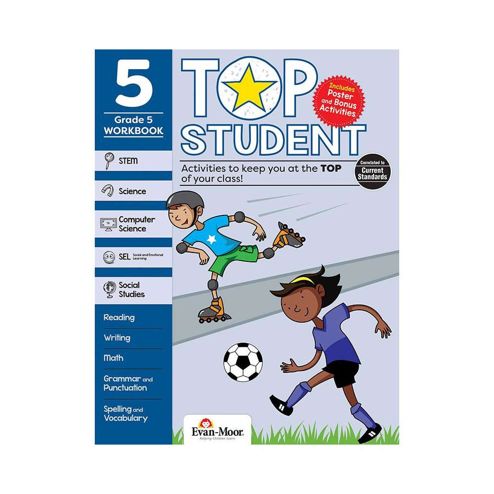 Top Student Activity Book, Grade 5. Picture 2