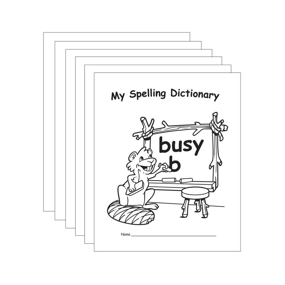 My Own Books My Spelling Dictionary, Pack of 6. Picture 2